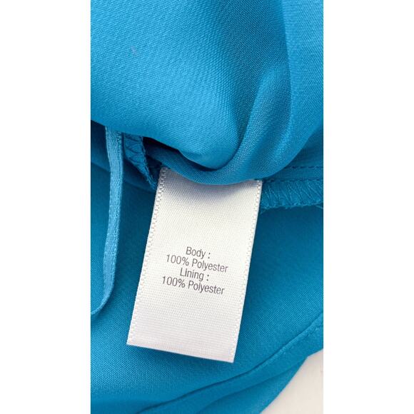 Jennifer Lopez Sequin Tank Top Blouse Aqua Blue Womens Size XL New Sleeveless - Picture 6 of 6